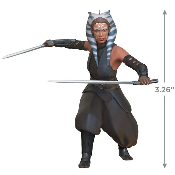 New! Star Wars Ahsoka Tano Hallmark Keepsake Christmas Ornament 2023 Jedi Knight - Picture 3 of 5